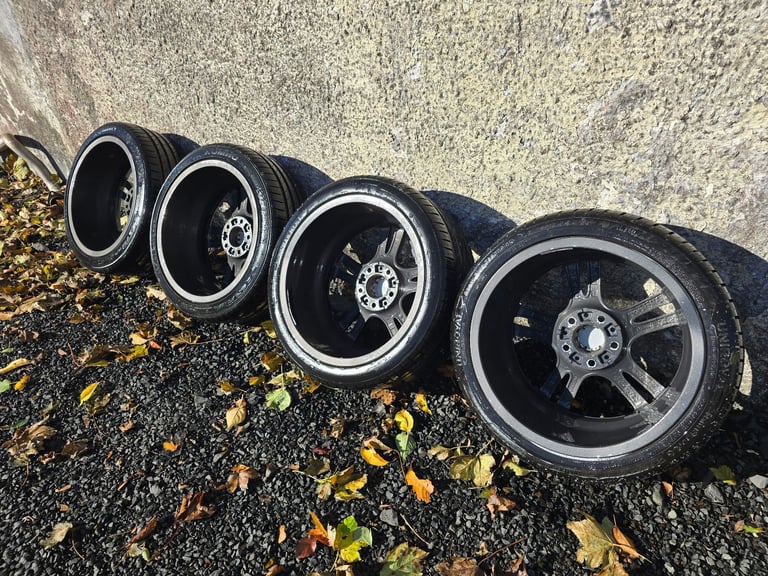 18" Staggered BMW 5x120 Alloys
