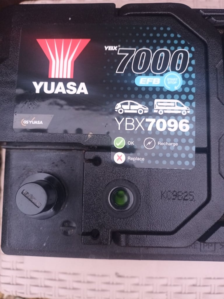 Used car battery Yuassa 
