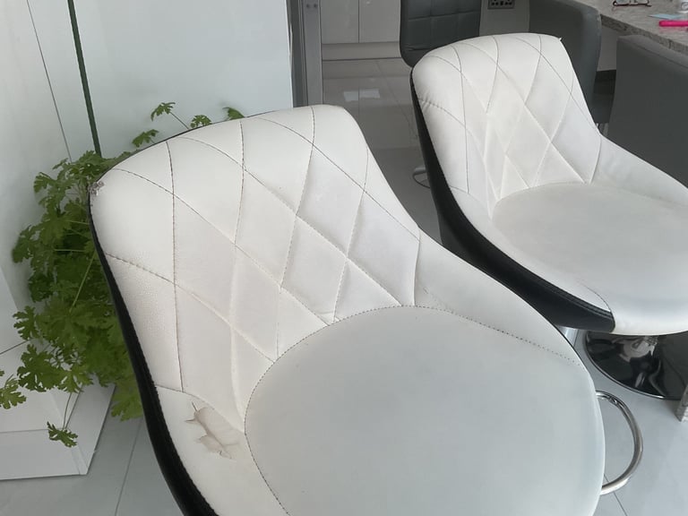 Breakfast bar stools £20 each. 