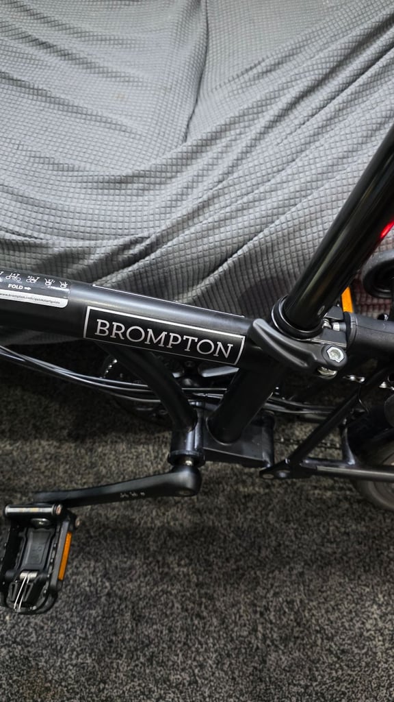 Brompton folding electric bike 