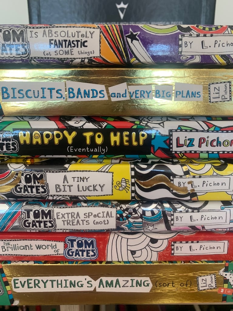 7 x Tom Gates books by Liz Pichon - £10