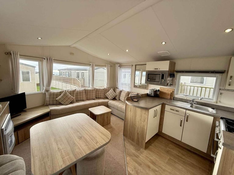 Two bed static caravan for sale at Seaview Gorran Haven Holiday Park, Cornwall - by the sea PL26 6LL