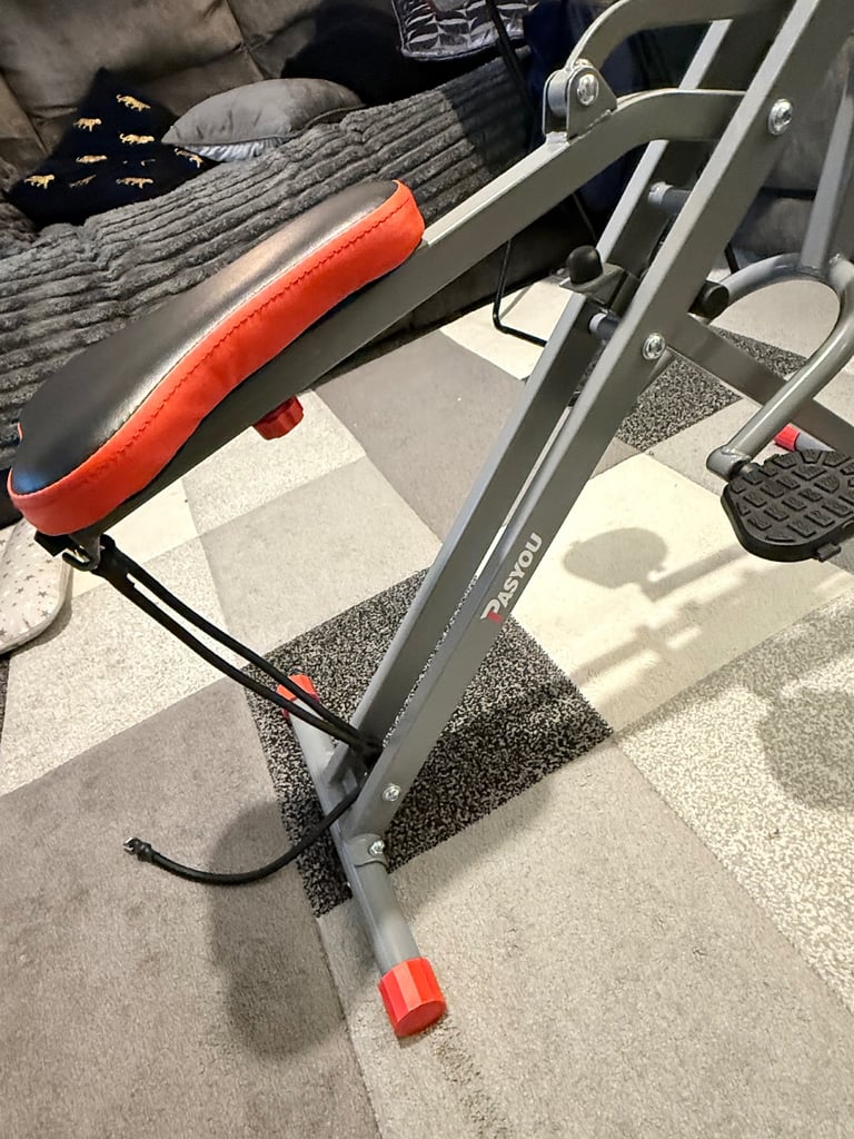 PASYOU Squat Machine,Adjustable Glutes & Leg Exercise Equipment for Home 