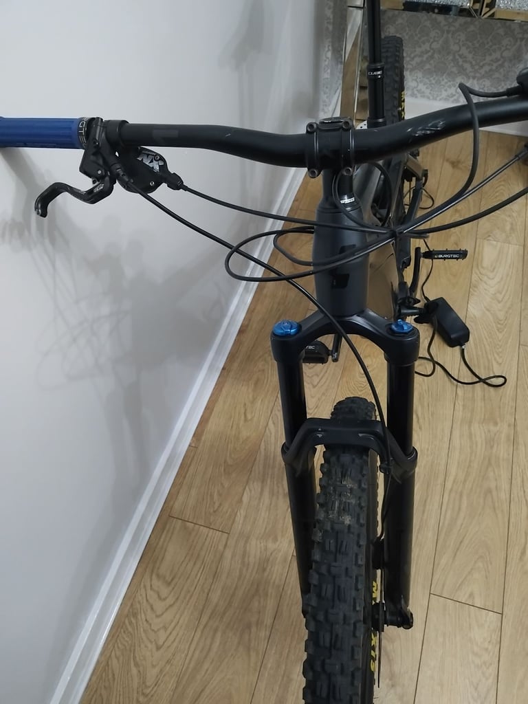 Cube full suspension electric bike 