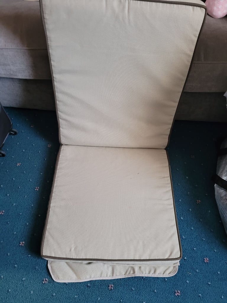 image for Garden seat cushion pads x 6