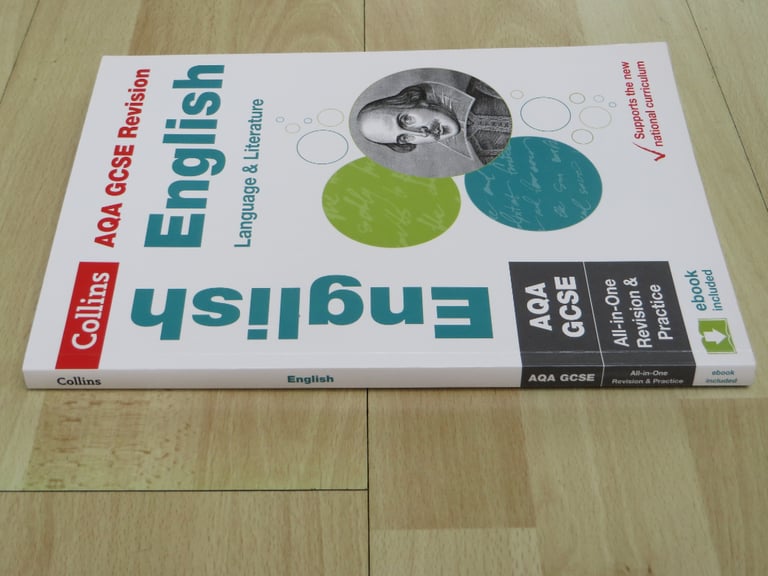 Collins AQA GCSE English Lang/Lit Revision/Practice IMMACULATE CONDITION