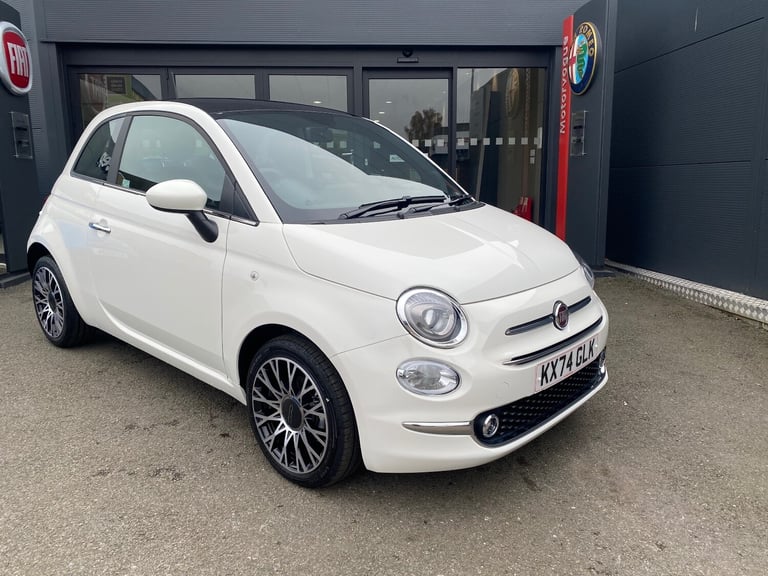 2024 Fiat 500 1.0 Mild Hybrid Top 3dr Hatchback Petrol Manual