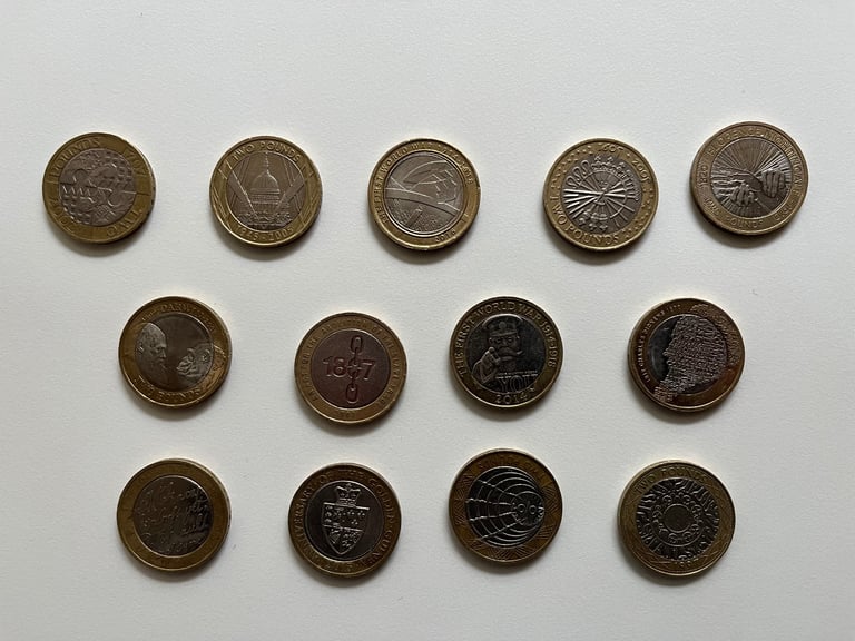 Collectable £2 coins - £4 each
