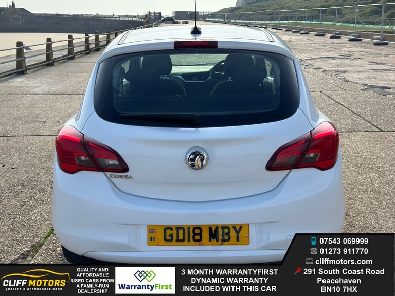 2018 Vauxhall Corsa Energy - New Years MOT - ULEZ Compliant - 3 Month Warranty