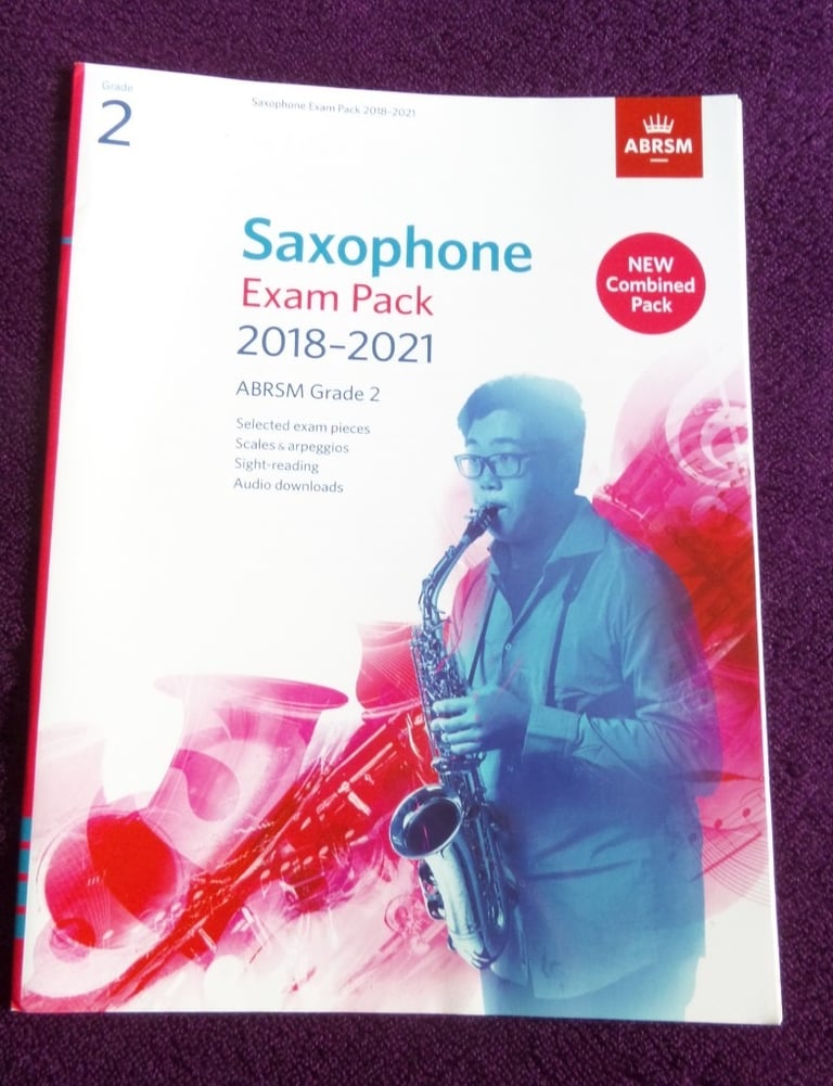 ABRSM Saxophone exam pack, 2017-2020, Grade 2, New and unused
