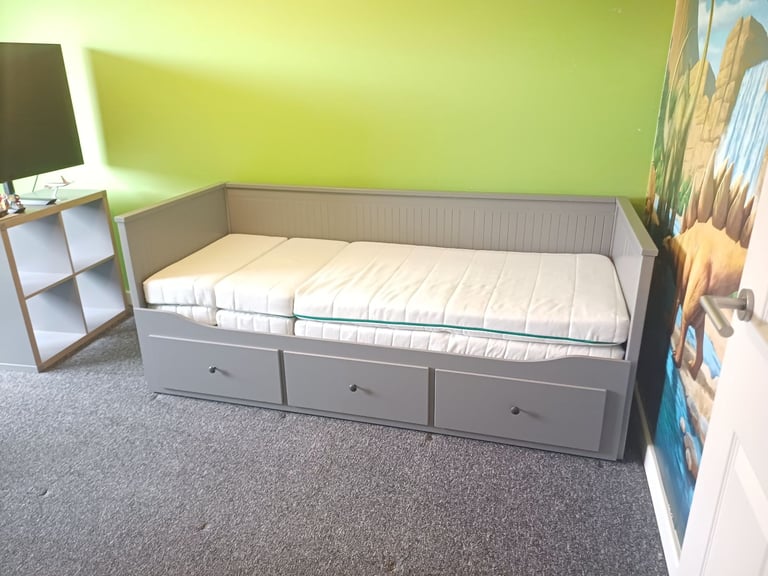 IKEA HEMNES DAY BED IN GREY