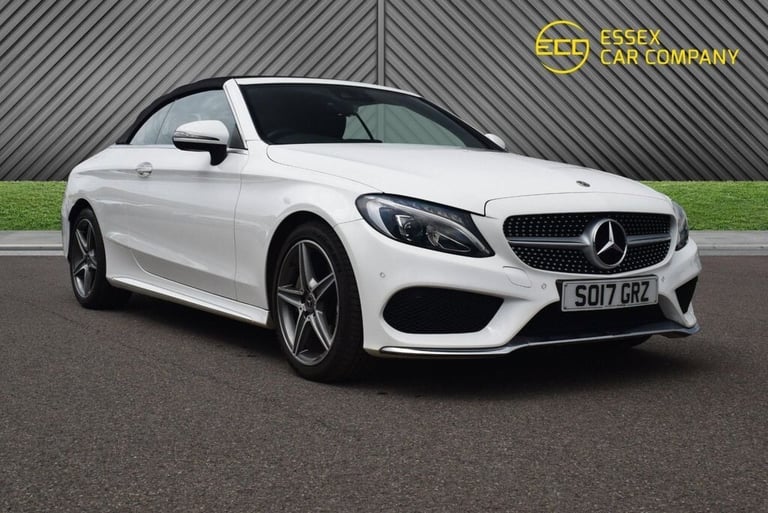 2017 Mercedes-Benz C Class 2.0 C200 AMG Line Cabriolet 2dr Petrol G-Tronic+ Euro 6 (s/s) (184 ps)...