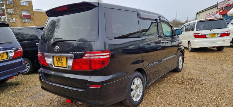TOYOTA ALPHARD WELCAB, 2007, 52,929 MILES, 2.4 PETROL, AUTOMATIC