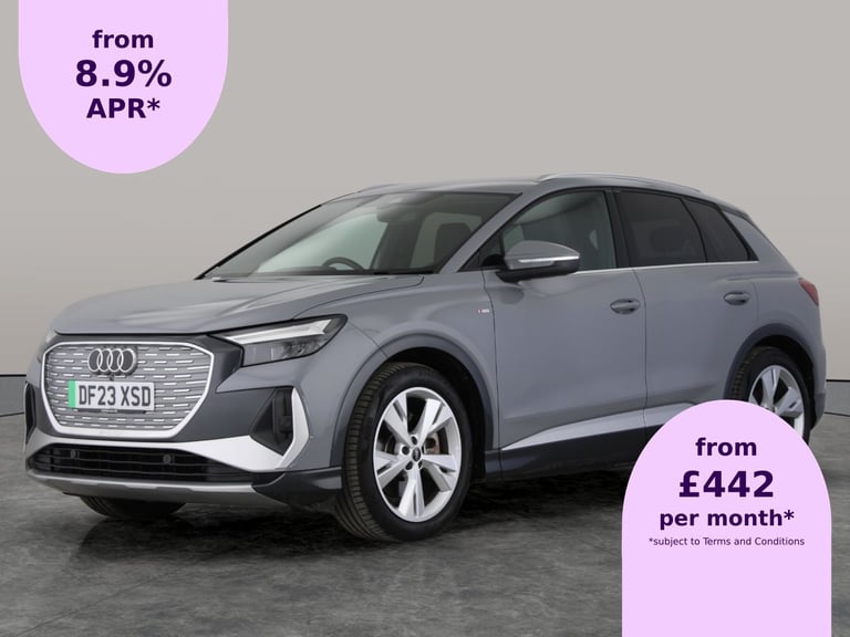 2023 Audi Q4 e-tron 40 S line SUV 5dr Electric Auto 82kWh (204 ps) - LANE DEPARTURE  - BLUETOOT S...