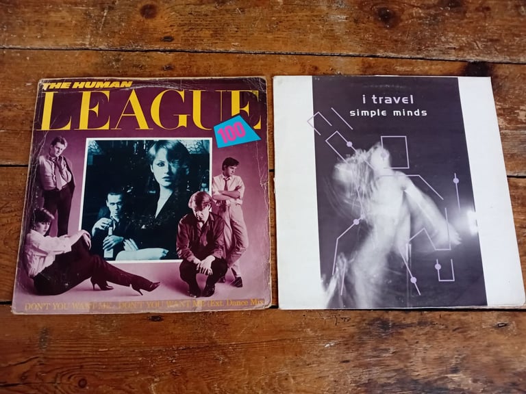 image for 12inch Singles  - Human League/Simple Minds 
