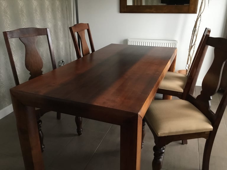 image for Dining table and 4 chairs