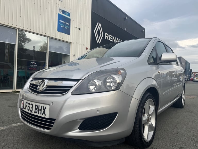 2013 Vauxhall Zafira 1.6i [115] Exclusiv 5dr MPV Petrol Manual
