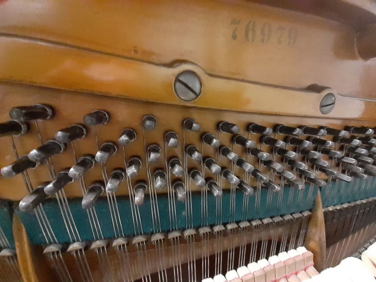 C Bechstein Model 9 upright piano Mahogany *adjustable stool + 1st fine tuning option*