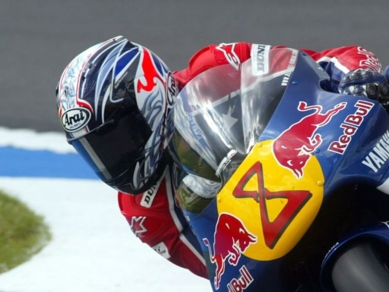 image for #ARAI ASTRO MOTORCYCLE HELMET - GARRY MCCOY - SMALL - EXCEL COND - £150