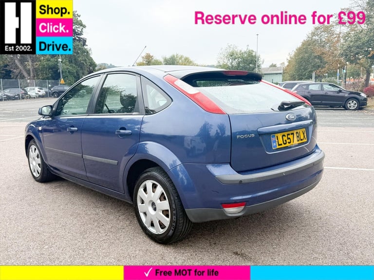 2007 Ford Focus 1.6 LX 5dr HATCHBACK PETROL Manual