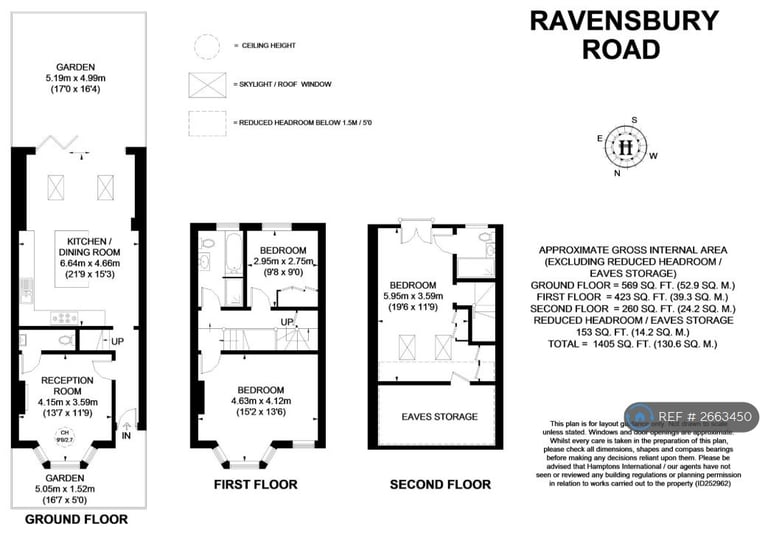 3 bedroom house in Ravensbury Road, London, SW18 (3 bed) (#2663450)