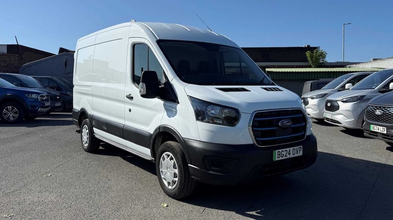 2024 Ford E-Transit 135kW 68kWh H2 Leader Van Auto Medium Roof Van Electric Automatic