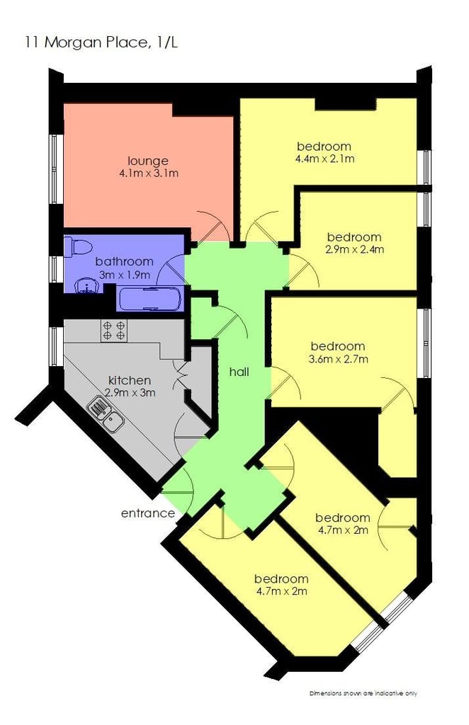 11 1/1 Morgan Place Room 5, Student Flatshare