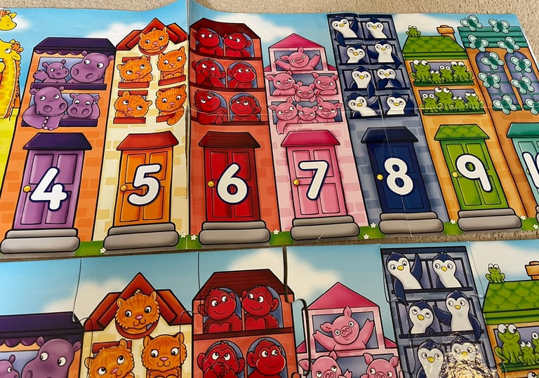 Oxford Toys “Number Street” jigsaw puzzle