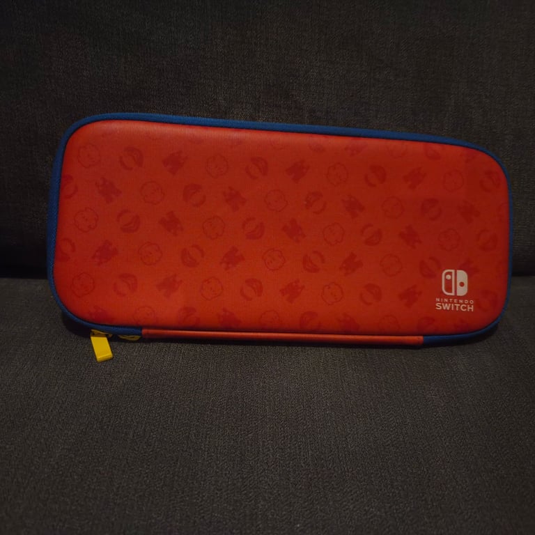 Nintendo Switch v2 Limited Mario Red and Blue Edition