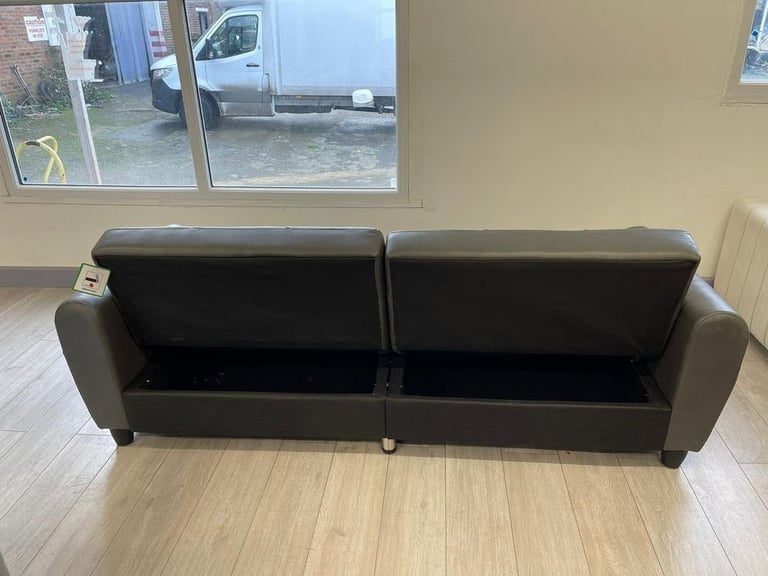 image for 3 seater Sofa & sofa bed With ottoman Storage !! order Now 