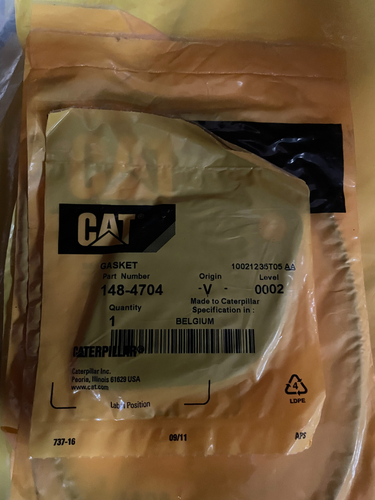 Genuine CAT Filters & seals 