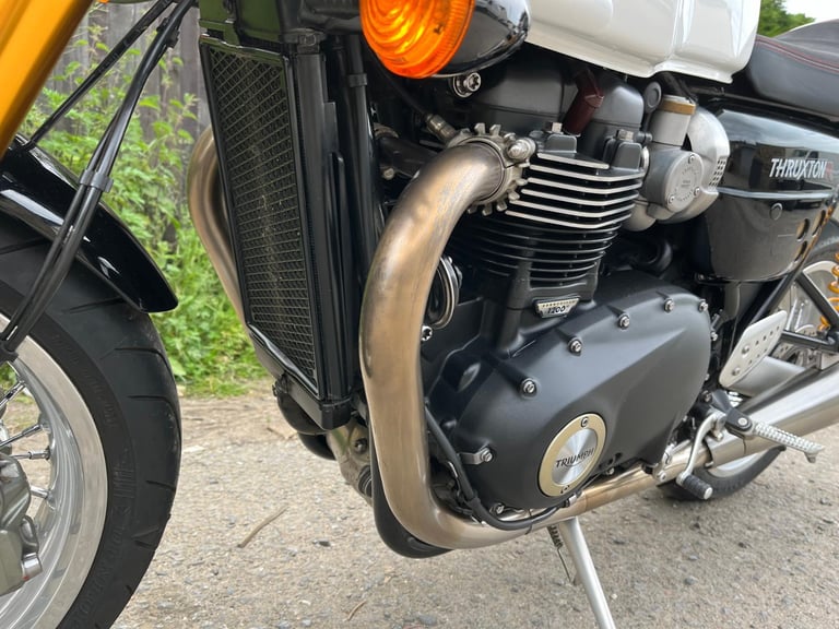 TRIUMPH THRUXTON 1200 R, 2019(69), 1 OWNER, 18,987 MILES, FSH, IMMACULATE, £8295