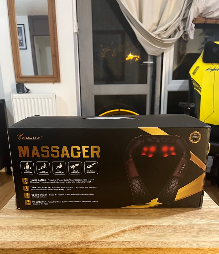 image for WOQQW NECK & BACK MASSAGER BELT BRAND NEW