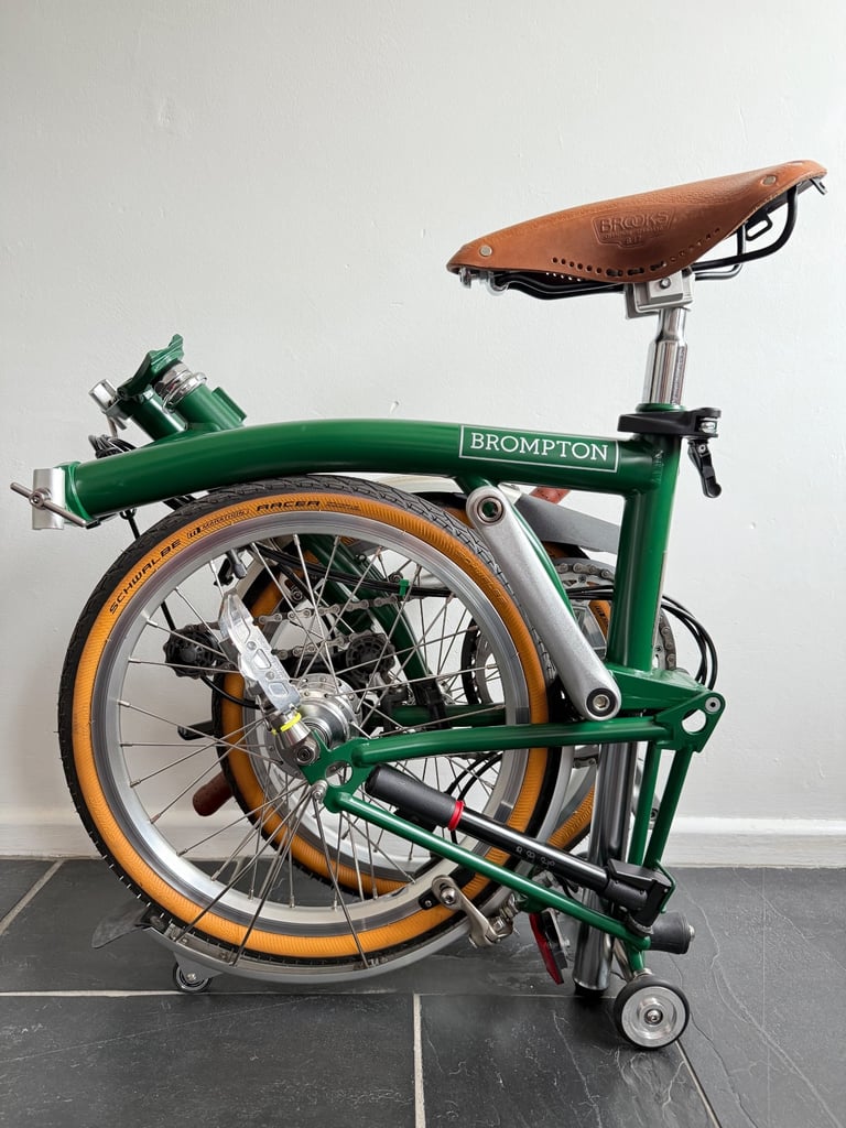 Brompton Folding Bike - Green - ML6