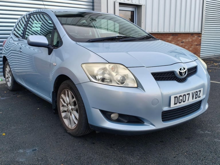 2007 Toyota Auris Tr Vvt-i | Petrol | Manual | Ulez | Hatchback | Blue Hatchback Petrol Manual