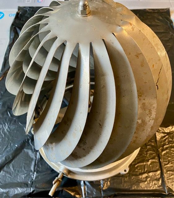 image for Chimney cowl spinning