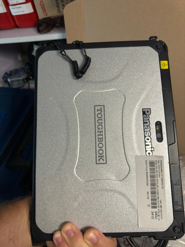 Diagnostic Kit Panasonic Toughbook Rugged Tablet SSD i5 7th Delphi Hgv