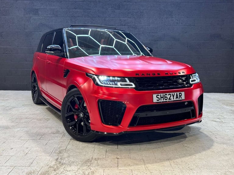 2018 Land Rover Range Rover Sport 5.0 V8 S/C 575 SVR 5dr Auto ESTATE PETROL Automatic