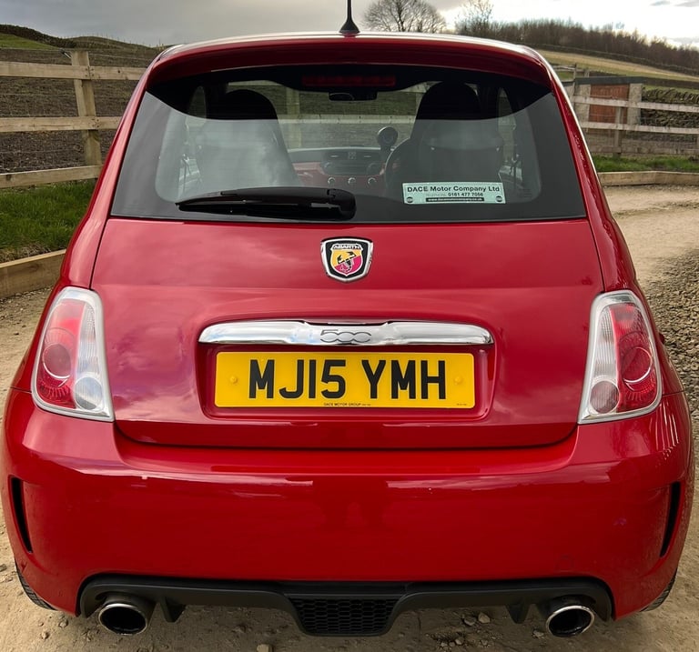 2015 - 15 Abarth 595 1.4 T-Jet Hatchback 3dr Petrol 500 695 ONLY 33K