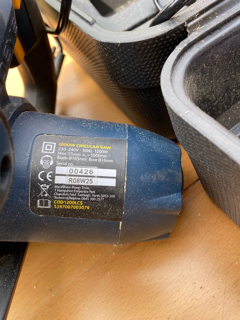 McCallister circular saw