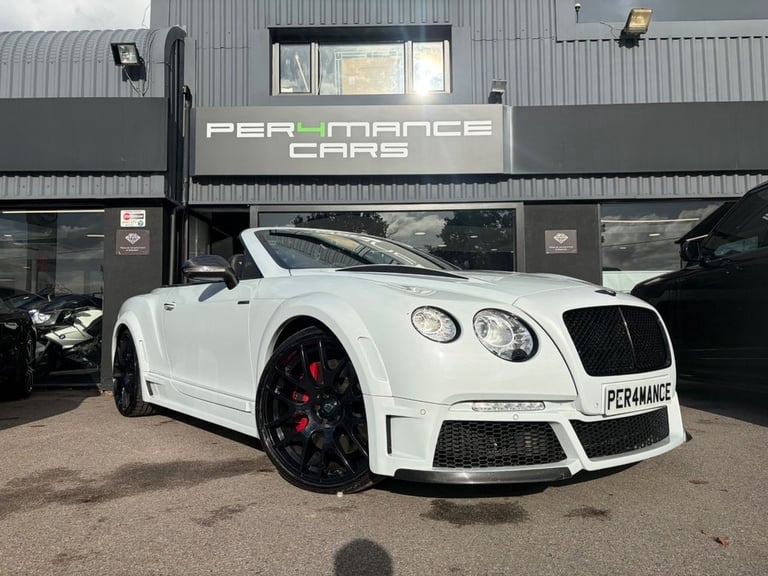 2014 55 BENTLEY CONTINENTAL 6.0 W12 GTC SPEED CONVERTIBLE 2DR PETROL AUTO 4WD EU