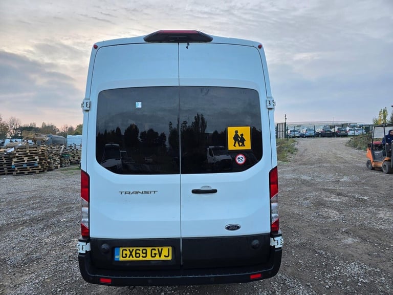 2019 Ford Transit 2.0 460 EcoBlue Trend RWD L4 High Roof Euro 6 (s/s) 5dr (17 Seat, DRW) Minibus ...