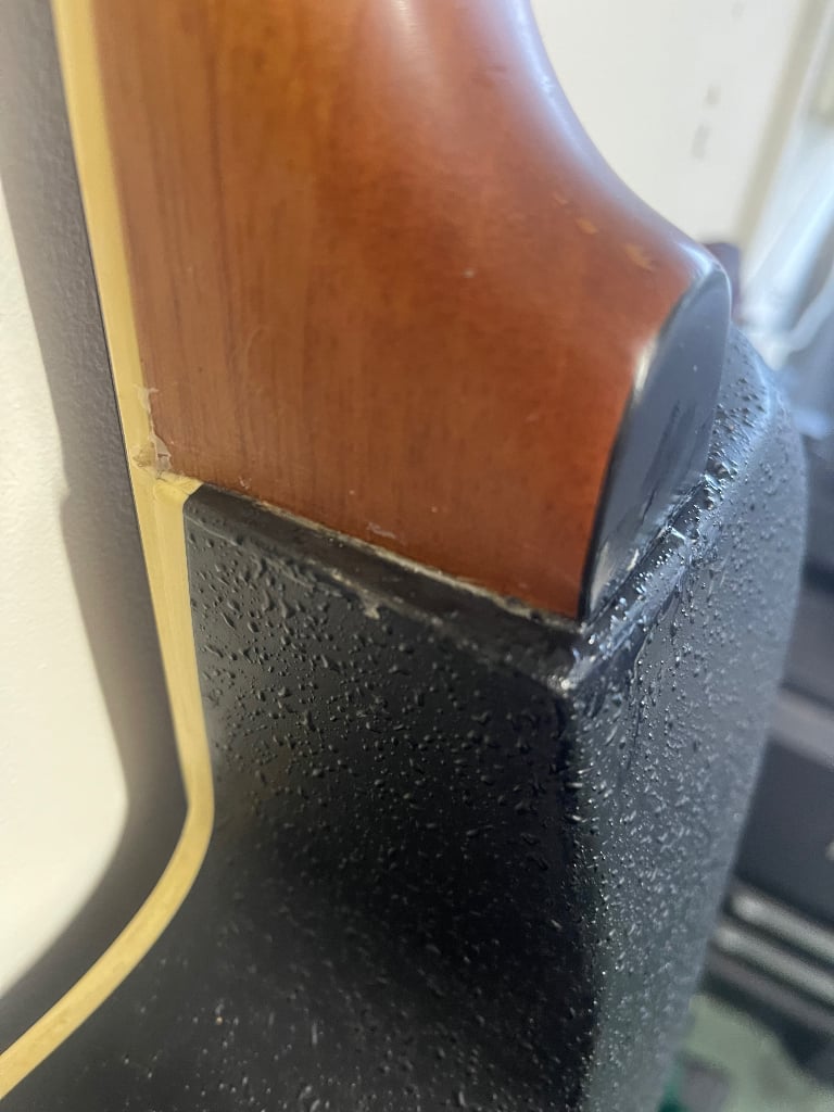 Martin Smith electro acoustic Bowl Round Back guitar Tiger Stripe Burst Brown?