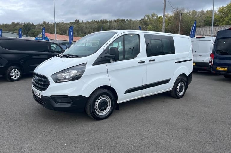 2023 Ford Transit Custom 300 Leader L1 SWB Double Cab FWD 2.0 EcoBlue 105ps Low Roof BLUETOOTH WI...