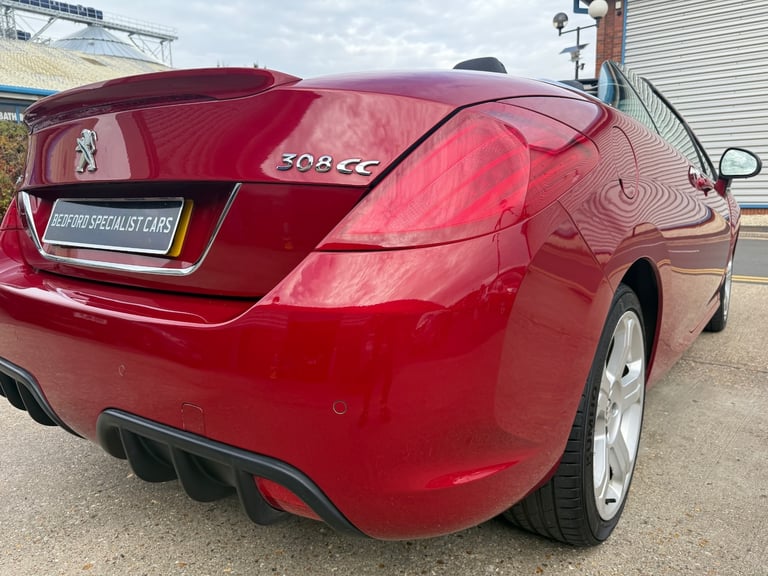 2012 Peugeot 308 1.6 THP 156 Allure 2dr CONVERTIBLE Petrol Manual