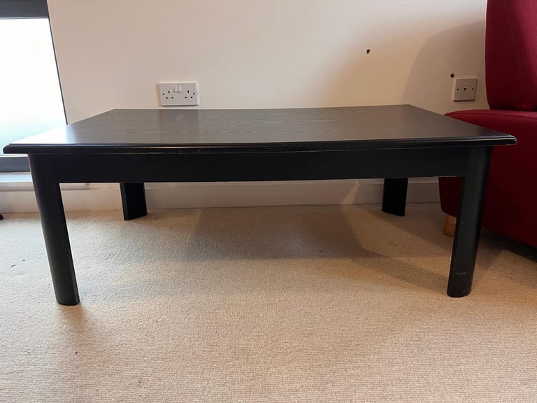 image for Black coffee table for £20