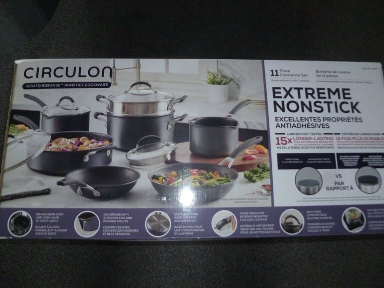 image for Circulon Scratch Defense™ Cookware Set, 11 Piece 