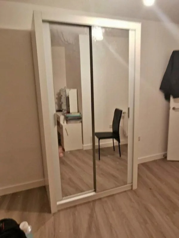 SALE 50% OFF- Brand New 3/2 Doors Sliding Wardrobe High Gloss or Matte Finish with Mirrors
