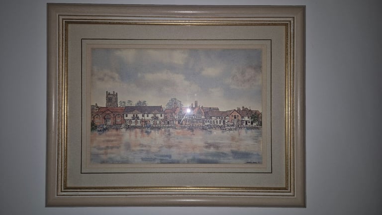 Henley on Thames original artwork