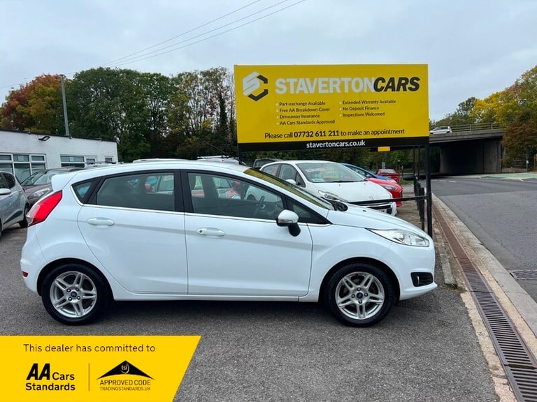 2014 Ford Fiesta 1.5 Diesel White 5 Door